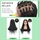 Youthfee 13x8 HD Lace Front Box Braided Wigs for Women Knotless Braided Lace Wig With Baby Hair Full Lace Braiding Wig 24" Human Hair Blended Braid Lace Front Wigs