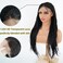 MISS FANCY 24 Inch Box Braided Wigs for Black Women 13x4 Lace Front Wig Twist Dreadlock Afro Curly Black Wigs Handmade Synthetic Cornrow Braided Knotless Pre-plucked Wigs with Baby Hair