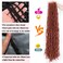 6Packs 36Inch Soft Locs Crochet Hair Faux Locs Crochet Braids Hair 350# Goddess Locs Synthetic Hair Extend Soft Locs Braiding for Women (36 Inch (6packs), 350#)