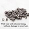 1000pcs 4mm Hair Extension Beads,Silicone Lined Micro Rings,MicroLink Beads for Hair Extensions,Brown