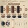 2500 Pcs Hair Extensions Micro Rings Links Beads and 5 Rolls Extensions Sewing Thread and 10 Pieces C/J/I Needles Kit for Human Hair Hand Sewing Wig DIY Craft