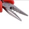 Hair Extensions Tool Kit: 200 Pcs Silicone Lined Micro Links Beads, 1 Three Hole Hair Pliers, 1 Roll Sewing Thread, 1 Loop Needle Threader, 1 Pulling Hook Needle, 8 Sewing Needles (Blonde)