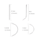 Hair Extensions Tool Kit: 200 Pcs Silicone Lined Micro Links Beads, 1 Three Hole Hair Pliers, 1 Roll Sewing Thread, 1 Loop Needle Threader, 1 Pulling Hook Needle, 8 Sewing Needles (Blonde)