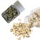Flare Copper Tubes 3.0mm Micro Rings Links Beads Non-Silicone Flared Euro Locks Hair Staples Tools for I-tip Hair Extensions (500Pcs Beige)