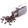Hair Extensions Plier With 1000Pcs Silicone Micro Lined Beads for Feather Hair Extensions Hair Tinsel (5.0mm X 3.0mm X 3.0mm, Brown)