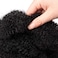 Originea 6 Inch 150g Afro Kinkys Bulk Human Hair for Dreadlocks Making, Repairing and Extending,100% Afro Kinky Curly Human Hair Bulk Can be Dyed and Bleached Including Free Crochet Hooks and Comb