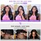 Long Inch Body Wave Lace Front Wigs Human Hair Glueless 8X5 Wear and Go Glueless Wigs for Beginners 180% Density no Glue Put on 100% Brazilian Real Human Hair wigs 30 inch