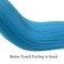 Mint Ice Braiding Hair Pre stretched Braiding Hair Prestretched Ez Braid Colored Braiding Hair Extensions