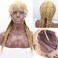 xiweiya Long 26inch 4x Twist Golden Blonde Braid Wig 360 Swiss Lace Front Box Braiding, 100% Hand-made Copper Braideing with Baby Hair Lace Front Wig Blonde Braids Wigs for Women Drag Queen Makeup