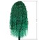 GNIMEGIL 26 Inch Long Curly Wavy Green Wig Natural Ombre Fluffy Synthetic Hair Replacement Wig with Free Part Hairline for Costume Cosplay Halloween Party Suitable for White Women