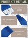 Loxxy Blue Human Tape in Hair Extensions 14inch Hair Extensions Real Human Hair 25g Skin Weft Natural Hair for Women Tape in Human Hair Extensions Straight Hair for Women 10 Pieces
