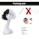 MAGQOO Half Black White Wig with Bangs Women Girls Short Curly Wavy Black and White Hair Wigs Wig Cap Included (12 Inches, Half Black White)