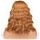 BERON Strawberry Blonde Wigs for Womens Short Curly Wavy Wig Girls Blonde Brown Side Part Wigs Shoulder Length Heat Resistant Synthetic Cosplay Party or Daily Used