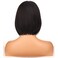 BERON Black Bob Wigs Straight Short Hair Wigs for Women Natural Black Middle Part Synthetic Wigs Daily Party Use