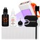 UV Hair Extension Glue Kit V Light Hair Extension Glue UV Hair Extensions Glue Professional Hair Extensions Glue UV Dry Waterproof Mild UV Light Hair Glue Remover 30g