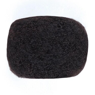 Afro Kinkys Bulk Human Hair for Dreadlock Extensions Repair Locs, Twists and Braids 8 Inch Tight Afro Kinky Bulk 100% Human Hair 30Grams each bundle (8 Inch, Natural Black, Pack of 1)