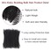 Afro Kinky Curly Braiding Bulk Hair For Mini Twists,10 Inch 3 Bundles 90g Afro Kinky Bulk Synthetic Hair For Locs Repair, Dreadlock Extensions, Braiding Afro Kinky Hair（30g/pack）
