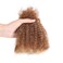 Afro Kinkys Bulk Human Hair for Dreadlocks Extensions Making Repairing Locs 8 Inch 30g/pack Afro Bulk Human Hair Can be Dyed(Color 30#pack of 1)