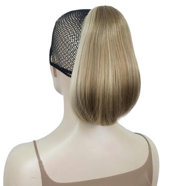 Aimole Straight Clip In Ponytail Pony Tail Law Hairpieces Styles Hair Extensions (AB16-613)