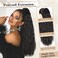 AISI BEAUTY 30 Inch Black Ponytail Extension,Long Curly Claw Ponytail Hair Extension for Women Fluffy Natural Looking Synthetic Clip in Ponytail Hairpiece for Daily Use