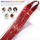 Red Hair Tinsel Kit 48 Inches 1200 Strands with Tools and Instruction Easy to Install Fairy Glitter Tinsel Hair Extensions for Women and Girls，Shinny Sparkling Braiding Hair Accessories for Party