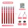 Red Hair Tinsel Kit 48 Inches 1200 Strands with Tools and Instruction Easy to Install Fairy Glitter Tinsel Hair Extensions for Women and Girls，Shinny Sparkling Braiding Hair Accessories for Party