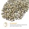 500 Pcs Micro Link Rings Beads for Hair Extensions 5mm Silicone Lined Beads Microlinks Hair Extensions Tool (Blonde, 5mm 500Pcs)