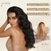 BARSDAR Long Black Wig - 26 Inch Long Wavy Middle Part Wig for Women - Curly Wavy Natural Looking Soft Synthetic Hair Replacement Wigs Daily Party Halloween Wig - Natural Black