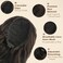 BARSDAR Dark Brown Wavy Hair Extension - 26 Inch Long Drawstring Ponytail for Women - Synthetic Clip-in Pony Tail Hairpiece Daily
