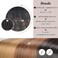 BARSDAR Straight Ponytail Extension - 20 Inch Long Straight Wrap Around Ponytail for Women Clip in Ponytail Hair Extensions Synthetic Black Hair Pony Tails Hairpieces Daily - Black