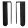 BARSDAR Straight Ponytail Extension - 26 Inch Long Straight Wrap Around Ponytail for Women Clip in Ponytail Hair Extensions Synthetic Black Hair Pony Tails Hairpieces Daily - Black