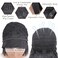 PWEOUKE 22 Inch Glueless Kinky Yaki Straight Headband Wigs Long Hair Wig High Temperature Heat Resistant Synthetic Head Wrap Wigs for Black Women, 1B30 Mix Brown