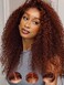 Beauty Forever Curly Glueless Wigs Human Hair 7X5 Pre-Everything Bye Bye Knots Wear and Go Wig with Reddish Brown,Pre Plucked Pre Cut HD Lace Front Curly Wig for Women 150% Density 33B Color 22inch