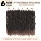 Pre-twisted Passion Twist Hair, 18 Inch 6 Packs Ombre Brown Pretwisted Passion Twist Crochet Hair,Soft Pre Looped Curly Crochet Hair For Black Women,Short Crochet Braids(18in,6 bundles,T1B/30#)