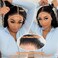Keshon 200% Density Deep Wave Lace Front Wigs Human Hair 13x5 Deep Wave Frontal Wig HD Transparent Lace Frontal Wigs Human Hair Pre Plucked with Baby Hair Natural Color 30 inch