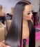 BEEOS 13x6 SKINLIKE Real HD Lace Front Wig, Ultra-fitted 250% Density Pre-Plucked Bleached Knots 0.1mm Ultra-thin Invisible Lace Straight Human Hair Wig for Women 20 Inch