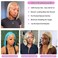 12 Inch 613 Blonde Bob Wig Human Hair 180 Density Straight Lace Front Wigs Human Hair Pre Plucked 613 Lace Front Wig Human Hair Short Blonde Wig 13x4 HD Lace Frontal Short Bob Wigs for Black Women