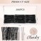 obeboy U Shaped Hair Pins, 300 PCS Black Bobby Pins with Box Hair Pins for Women Girls Hair Buns Updos French Twists, for Thick/Thin Hair 2.4 Inch