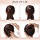 obeboy U Shaped Hair Pins, 300 PCS Black Bobby Pins with Box Hair Pins for Women Girls Hair Buns Updos French Twists, for Thick/Thin Hair 2.4 Inch