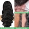 30 Inch 13x6 Body Wave Lace Front Wigs Human Hair 180% Density Transparent 13x6 Lace Frontal Wigs Pre Plucked Body Wave Wigs Human Hair for Women Glueless Wigs with Baby Hair