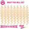 Unionbeauty 24 Inch Blonde Body Wave Braiding Hair 9 Packs Pre-Feathered Braiding Hair for Goddess Box Braids Crochet Hair Synthetic French Curl Crochet Braids Hair Extensions for Black Woman(613#)