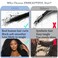Boho Crochet Braids 18 Inch Human Crochet Hair Boho Box Braids With Human Hair Curls Bohemian Pre looped Synthetic Braids Goddess Box Braids Crochet Hair For Black Women Human Hair(1B, 77Strands)