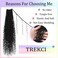 Boho Faux Locs Crochet Hair 30 Inch Goddess Locs 8 Packs Boho Soft Locs Crochet Hair with Curly Ends Pre-looped Long Bohemian River Locs Crochet Hair for Black Women(30Inch, 1B)