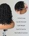 X-TRESS Braided Wig Faux Locs Wigs for Black Women Embroidered Full Lace Front Braided Wigs with Baby Hair 14 Inch Black Color Synthetic Lace Front Wig Braid Hair Wig Short Twist Wig