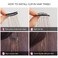 Hair Tinsel Clip Ins Multi-Colors (Red) 20.5 Inch 6pcs Sparkle &amp; Highlights for Hair Synthetic Hair Extensions for Party, Christmas, New Year, Halloween, Cosplay(Red)