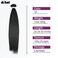 D&Eacute;BUT Long Straight Hair 6 Bundles 26 28 30 Inches High Temperature Fiber 300g for Full Head Synthetic Hair Weave 1B Color