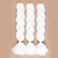 White Braiding Hair Pre Stretched Hair For Braids 3pcs Jumbo Braids Hair Fake Hair Extensions 100gram/pc 24inch Synthetic Braiding Hair