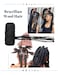 Brazilian Wool Hair Yarn for Braids, 8 Rolls Brazilian Wool Hair Extensions for Black Women Braiding Hair Twist Hair Soft Faux Locs Hair