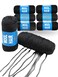 Brazilian Wool Hair Yarn for Braids, 8 Rolls Brazilian Wool Hair Extensions for Black Women Braiding Hair Twist Hair Soft Faux Locs Hair