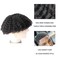 Mens Afro Curly Toupee Mans Wigs PU Cap Male Black Wigs 1B# Off Black Hair Extensions 360 man weave hair unit for Men 100% Human Hair Kinky Curl men wave Hairpiece 8x10inch